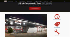 Desktop Screenshot of likenewautomotiveva.com